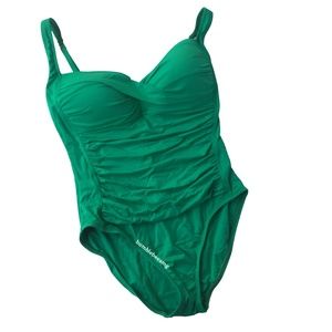 Island Goddess Over The Shoulder Bandeau Swimsuit